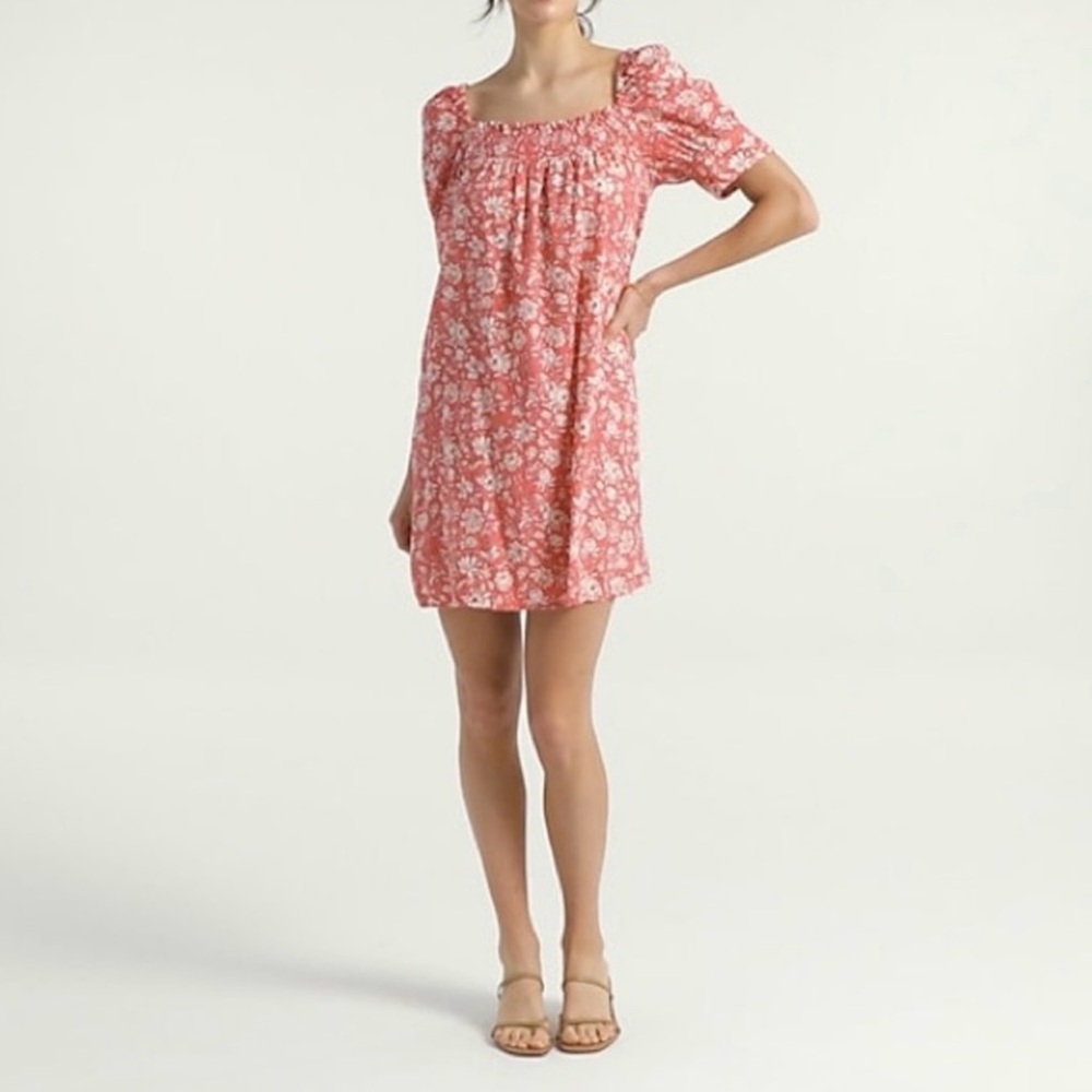 J. Crew Afternoon Dress in Tossed Floral L Latge